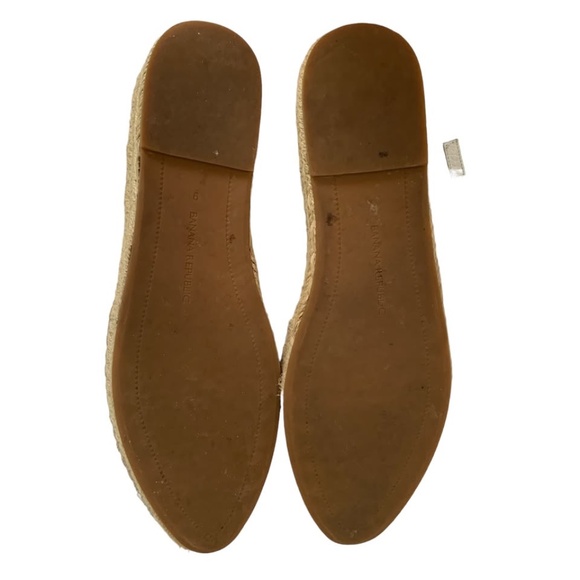 Banana Republic White Lace-Up Espadrille Size 9 Women - Picture 2 of 7